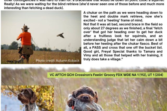 sixth page of prairie vista 2025 newsletter